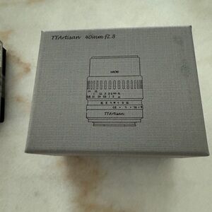 TTArtisan 40mm f2.8 Lens NEVER USED